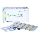 Thuốc chống dị ứng Tocimat 120 - Công Ty Cổ Phần Dược - Trang Thiết Bị Y Tế Bình định